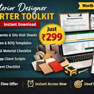 Interior Designer Starter Toolkit (Instant Download)